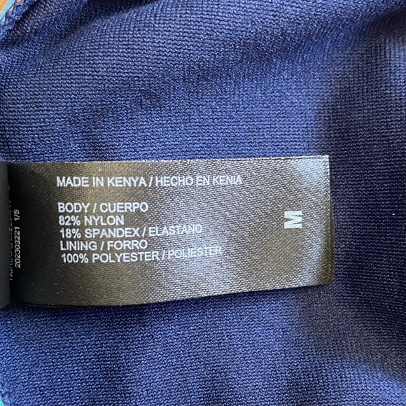 Hurley Ladies’ Swimsuit, Pink Floral, Adjustable Straps, Medium, NWT - Picture 11 of 12